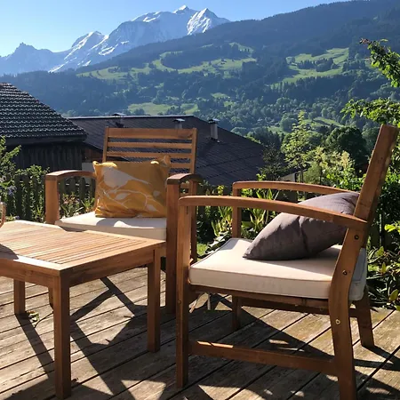 A Megeve-vauvray - Grands , Vue Mont Blanc Demi-Quartier