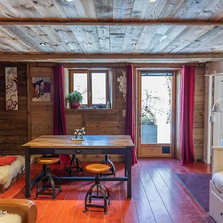 A Megeve-vauvray - Grands , Vue Mont Blanc Apartment Demi-Quartier